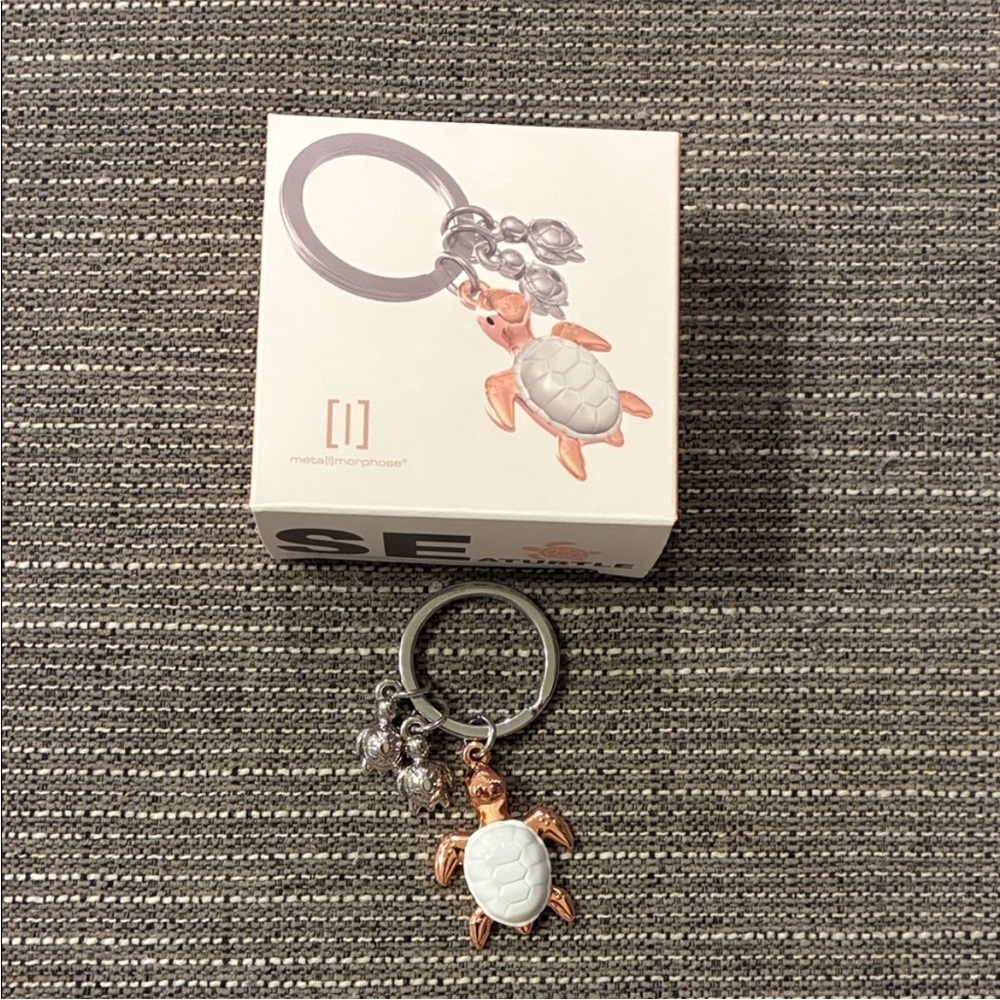 Metalmorphose Sea Turtle Keychain